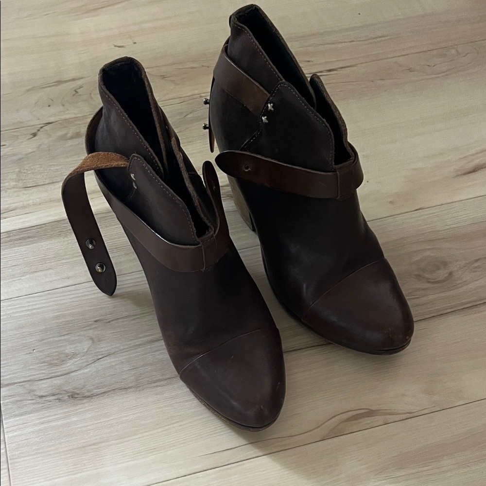 rag & bone Dark Brown Ankle Boots